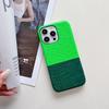 Elegant Ostrich Crocodile Splicing Apple 17 Mobile Phone Case Fashion 16pro Half Pack 15promax Mobile Phone Case