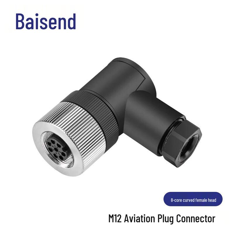 BOSENDE M12 Waterproof Solderless Aviation Sensor Connector