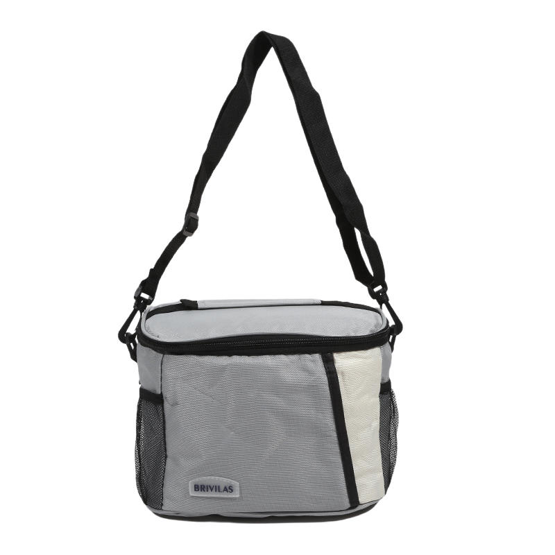 Large Capacity Camping Picnic Bag Waterproof Lunch Box Bag Simple Square Outdoor Portable Crossbody Insulation Bag