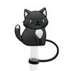 Silicone Straw Topper 8/10mm Straw Tips Cat Series Straw Cover Cap  Splash Proof