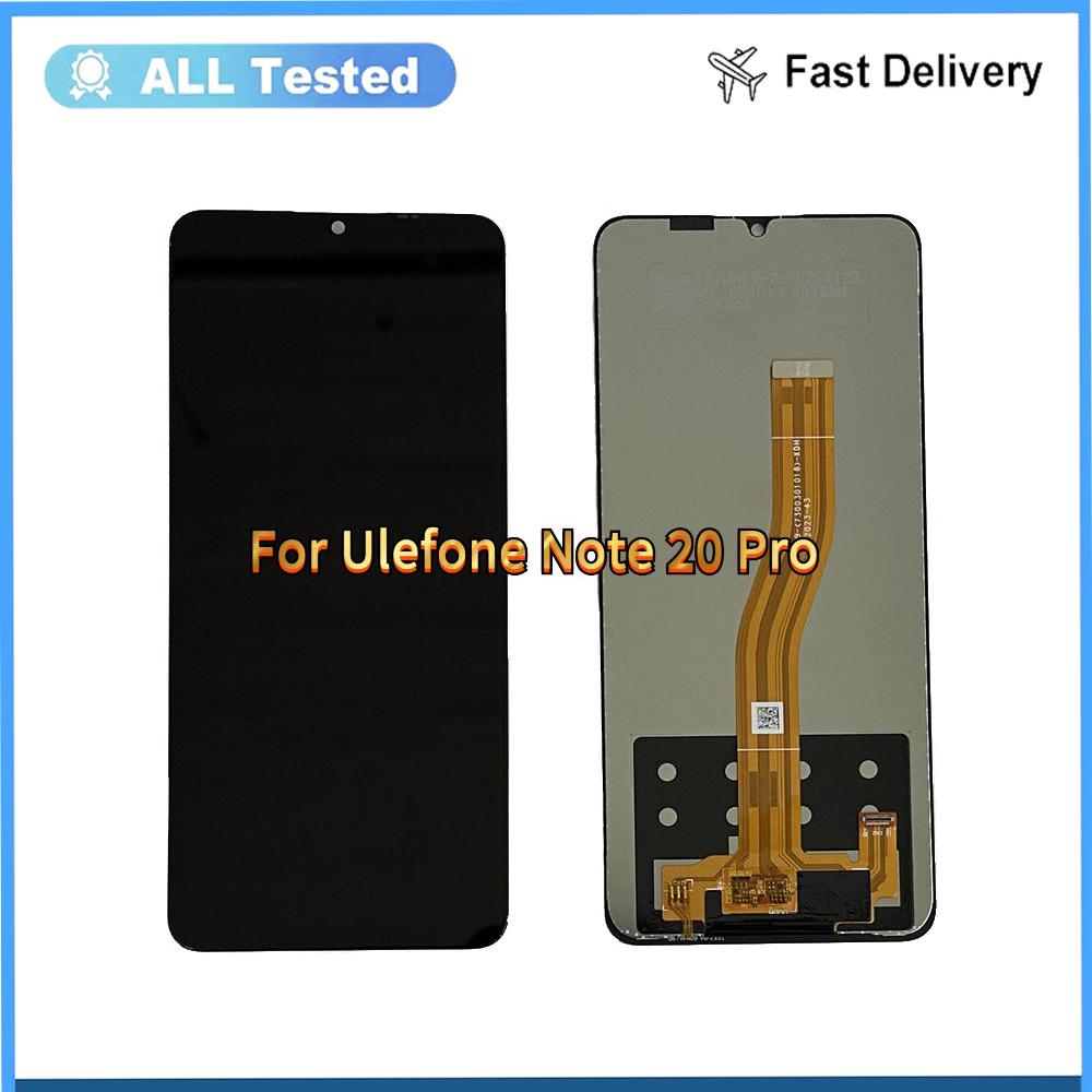 LCD-Bildschirm und Digitizer Vollbaugruppe für Ulefone Note 20 Pro gray
