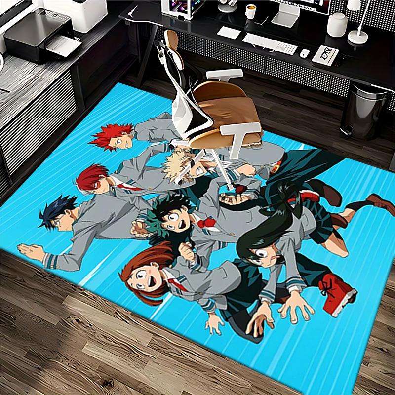 1pc Anime Cartoon Design Chair Mat - Komiya Classmates Office Desk Pad, Non-Slip Carpet for Home Decor, Suitable for All Seasons, Perfect Gift for Ani