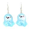 Ghost Earrings Glow-in-the-Dark Ghost Pendant Earrings for Women Decor, Fun Cute Earrings, Ghost Necklace for Women Halloween Jewelry