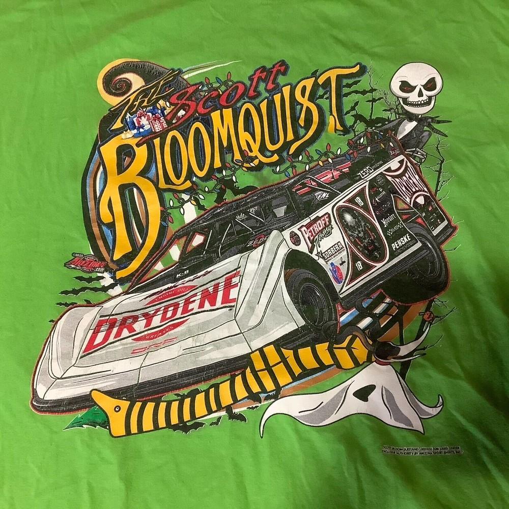 

2020 Scott Bloomquist Racing Nightmare Before Christmas Unisex S To 5Xl T-shirt Unisex T-Shirt L