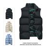 Herren Baumwolle gepolsterte Jacke Kleidung Herbst Winter warme ärmellose Weste Hip Hop Mantel