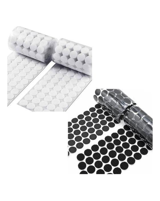 500Pcs Self-adhesive Dot 10MM Diameter Reusable Classroom School DIY Handmade Projects Nylon Sticky