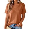 Women's V-Neck Printed Blouse, Lightweight Spring Summer Top