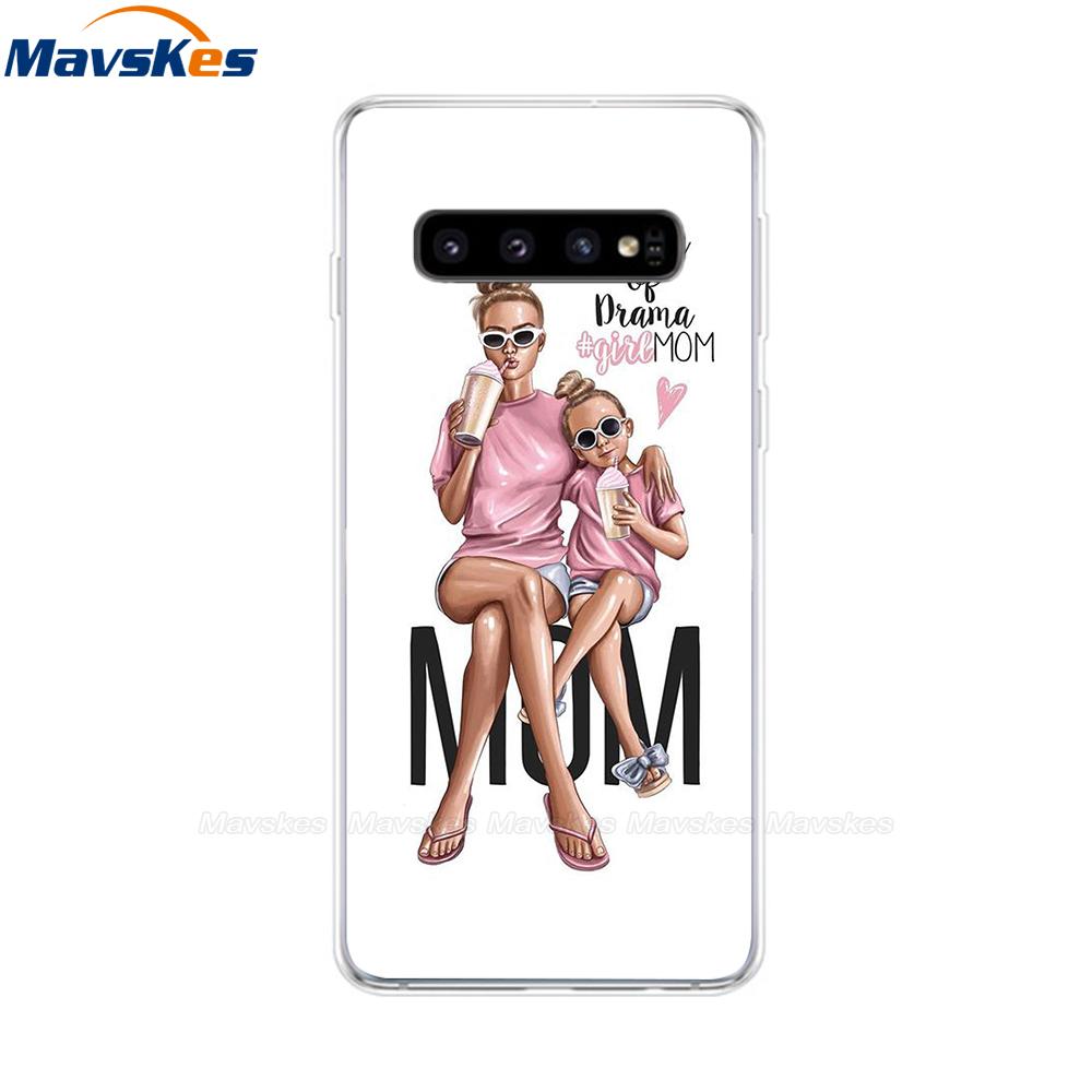 La più recente custodia stampata in TPU per Samsung Galaxy S10 S10 + Coperture del telefono per Samsung S10 Plus S10e Custodie Cover posteriore Paraurti Fundas Coque