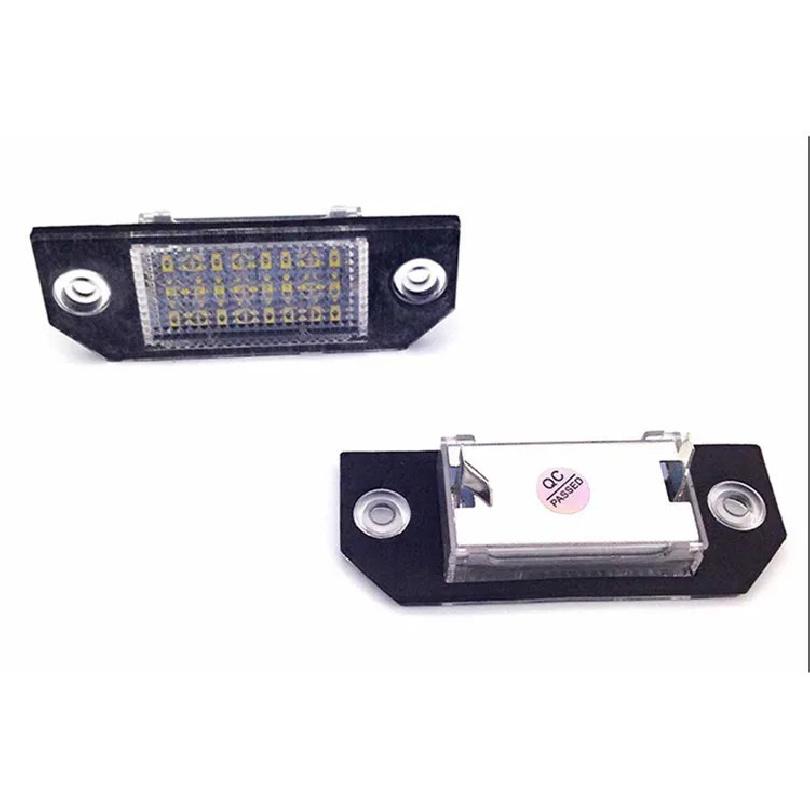 For the Decoding LED Rear License Plate Light Assembly of Ford Classic Focus Two/three Box 05-13 Models