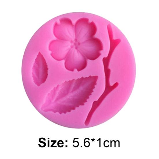 Convenient Cake Peach Blossom Mold DIY Lightweight Design