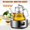 1500W Sensor Touch Mini Induktionshäll Elektrisk Keramisk Matlagnings Tekanna Ingen Strålning Vattenkokare Induktionshäll