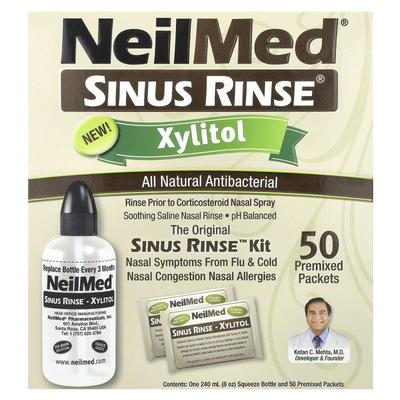 Sinus Rinse, Xylitol, Sinus Rinse Kit, 2 Pieces