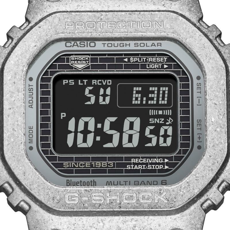 Casio G-SHOCK Men's Stainless Steel 200M Water Resistant Shock Resistant Quartz Watch GMW-B5000PS-1