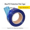 PE Blue Tire Rim Protection Tape - Residue-Free Installation