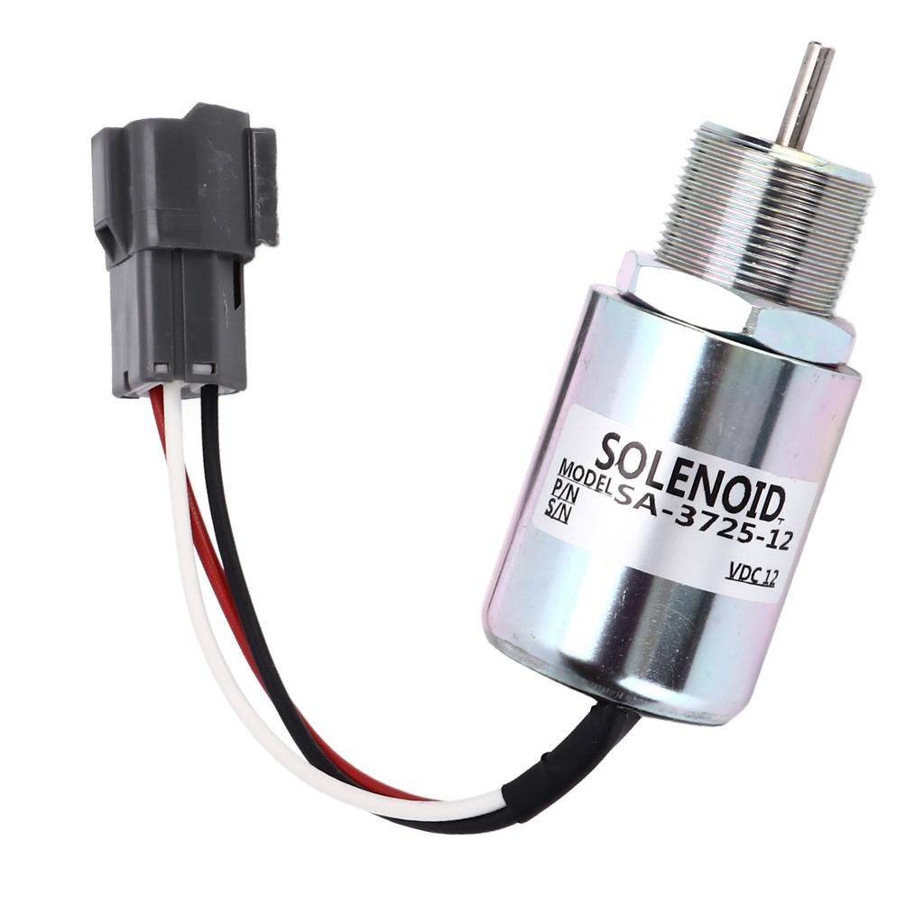 12V Kraftstoffabschaltmagnet SA372512 Abschaltmagnet Ersatz für MITSUBISHI S3L S4L L2E L3E L3P