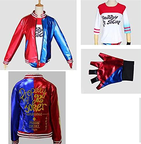 [Lavender] [Ready to Ship] Cosplay Costume Harley Quinn Movie Version Female Masochist