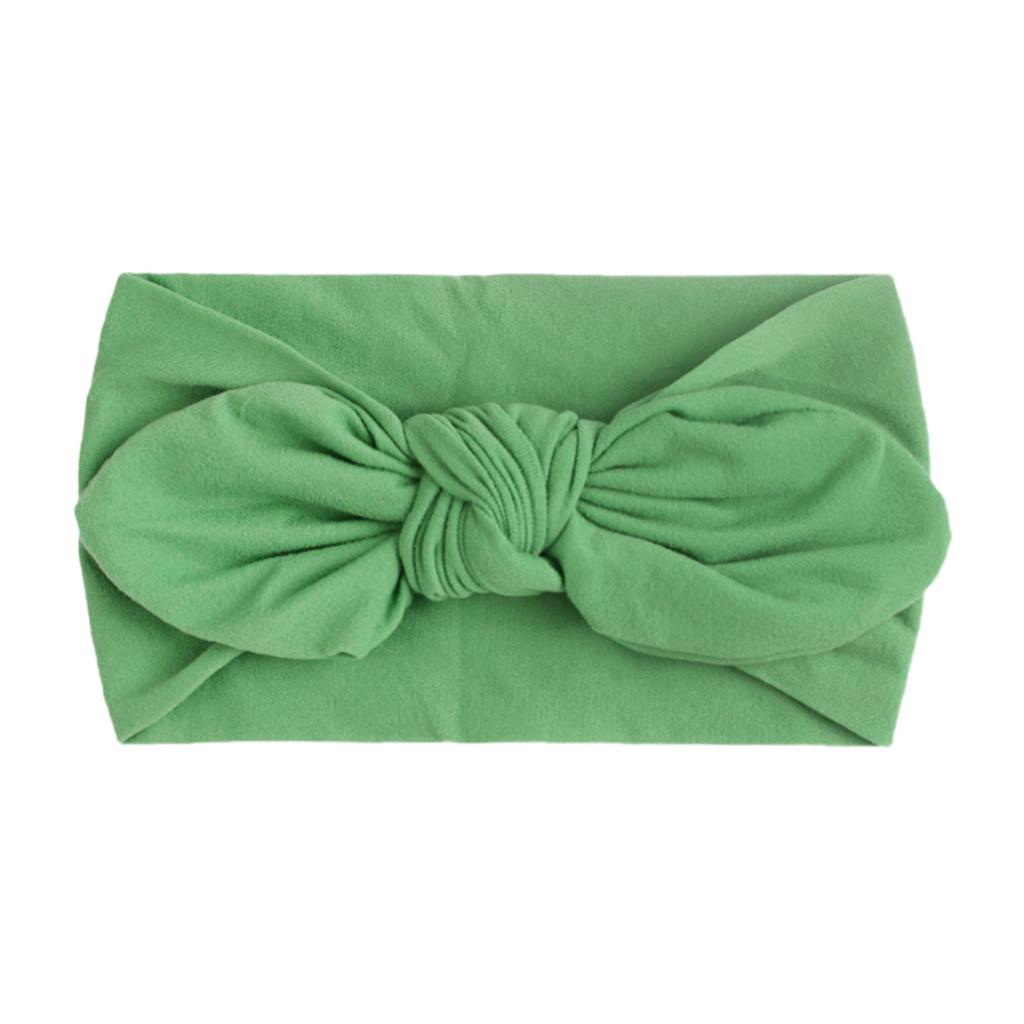 23-Color Newborn Baby Soft Nylon Headband with Rabbit Ears – Four Seasons Accessory