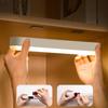 Smart Motion Sensor Light Eye Caring Charging Small Intelligent LED Long Night Light for Home Yellow Light