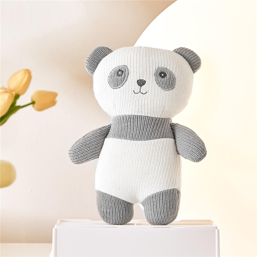New cotton wool knitted doll baby comfort sleeping doll baby and children can chew plush to play with