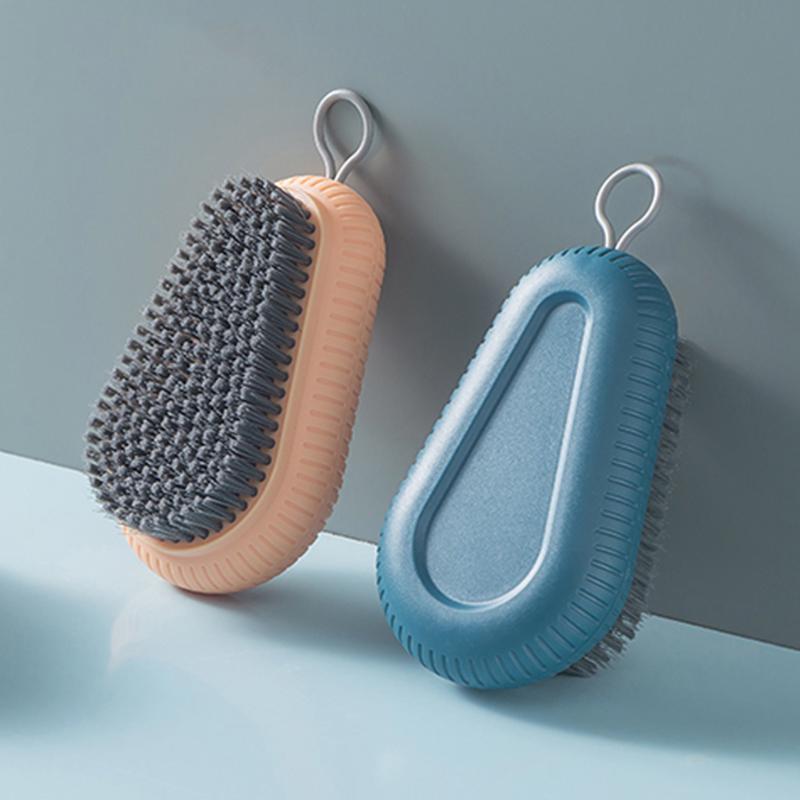 Soft Bristle Shoe & Laundry Cleaning Brush - Multi-Function Household Tool