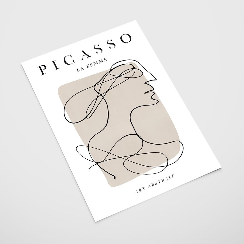 Plakat pablo picasso portret twarz