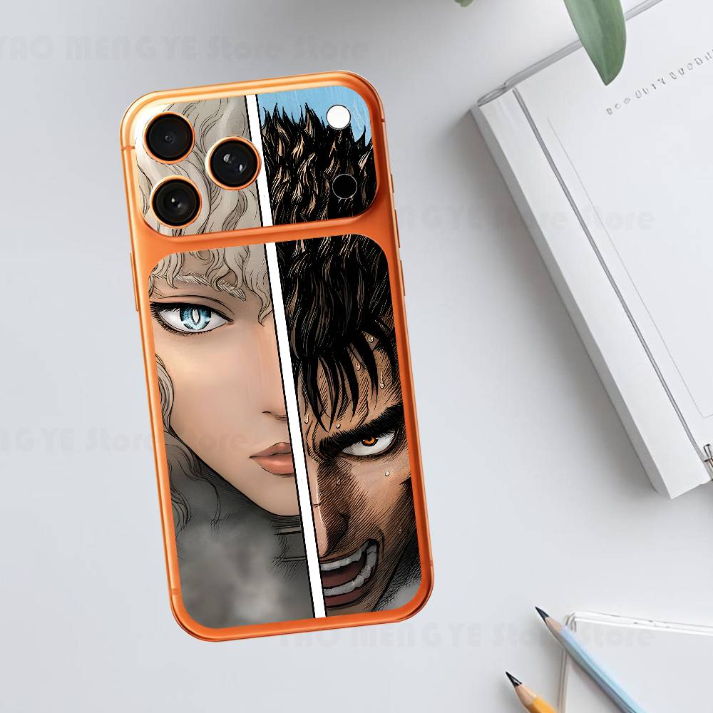 

Аниме G-Guts Гриффит Для IPhone 17 Pro ProMax Полная задняя крышка Наклейка Wrap Skin Задняя защитная пленка-наклейка 17PM