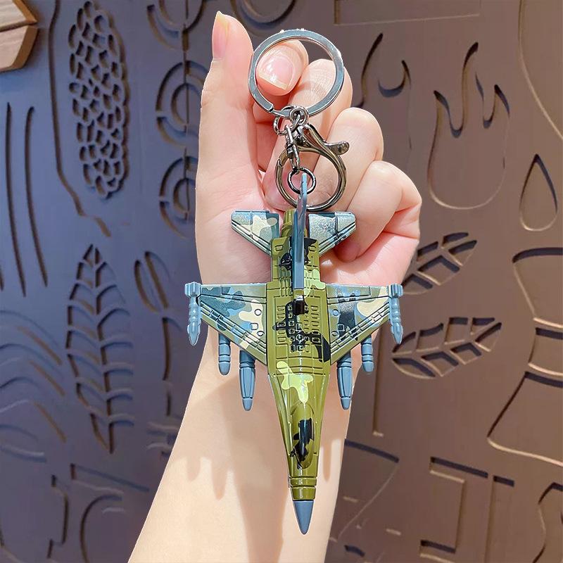 Mini Drone Keychain Creative Cartoon Aircraft Pendant Bag Charm Backpack Hanger Unique Tech Gift for Kids Teens