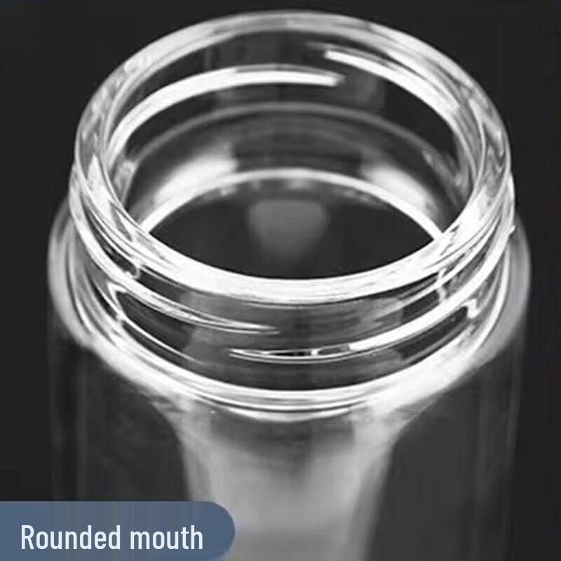 GUOZI GZ-S088 Yaxin Double Wall Glass Tea Infuser Mug