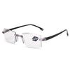 Elder Ultralight Reading Glasses for Men Women Retro HD Lens Blue Light Blocking Eyewear Classic Square Far Sight Eyeglasses
