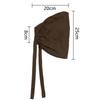 Solid Color Elastic Tie-Back Modal Undercap Hijab Scarf Adjustable Kufi Cap