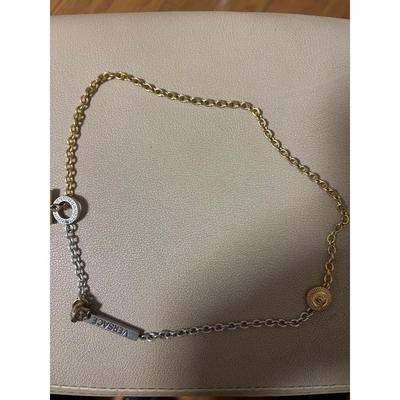 Used VERSACE Necklace Combination Color Medusa