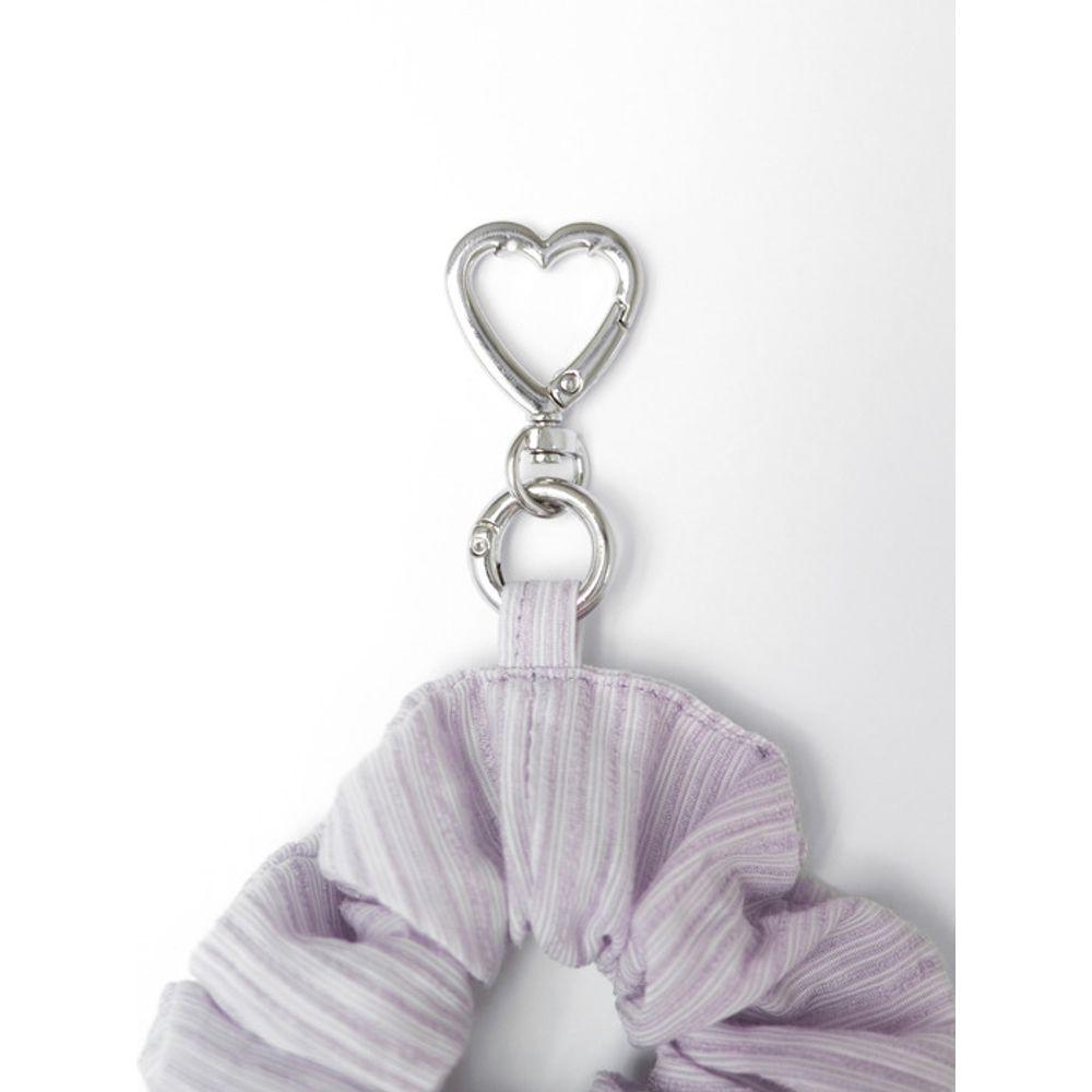 Ne Page Keyring Scrunchie (lavender)