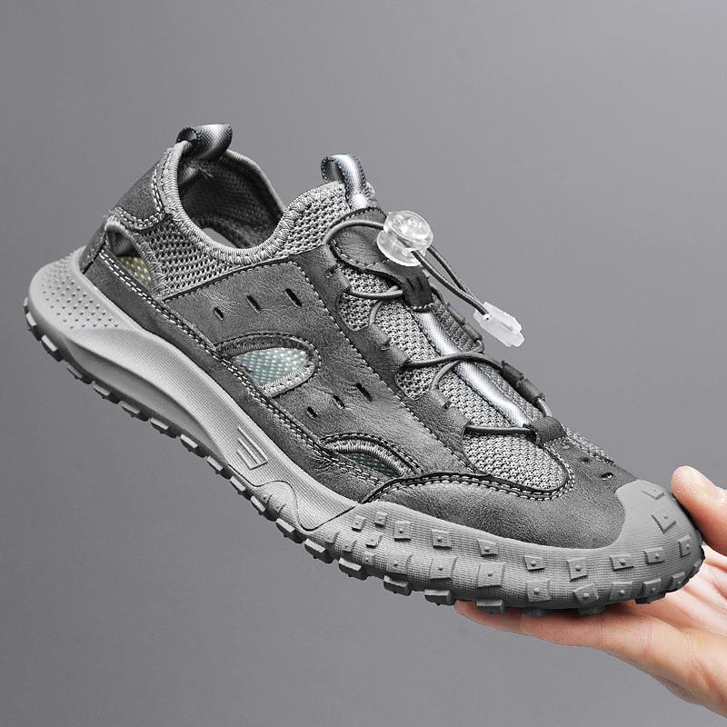 Summer hiking shoes men's anti-skid outdoor Trekking Sneakers breathable camping Footwear Man Quick-dry Aqua Fishing Shoes