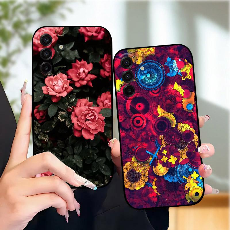 Dla Samsung A57 A37 5G Etui Stylowe Silikonowe Miękki Zderzak TPU Dla Galaxy A17 F17 5G Pokrowiec na Telefon Ochrona Aparatu Fundas A 57