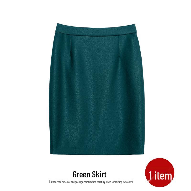 Conjunto de Traje Rojo para Mujer - Otoño/Invierno 2023 Estilo Profesional