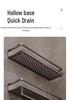 Punch-Free Wall-Mounted Bathroom & Toilet Storage Shelf