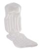 Adult Full Body Bath Cushion 4D Mesh Mat Machine Washable White