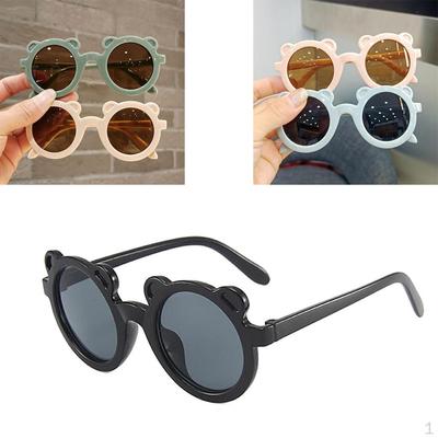 Bear Shape Sunglasses for Boys Girls Party Outdoor UV400