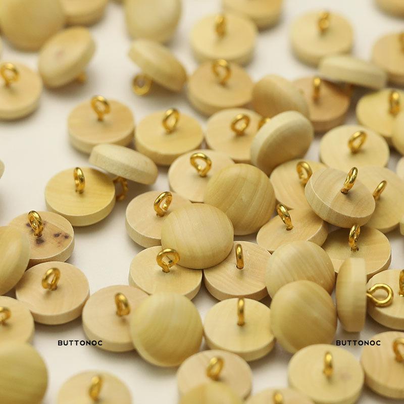 Wood Alloy Button Jelly Bean Clothing Decorative Button Children'S Sweater Knitted Cardigan Clothing Decorative Button