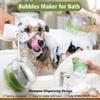 New Pet Brush Cat Bathing Silicone Massage Bath Scrubber Dog Grooming Shower Bubble Machine Easy Use Pet Cleaning Supplies