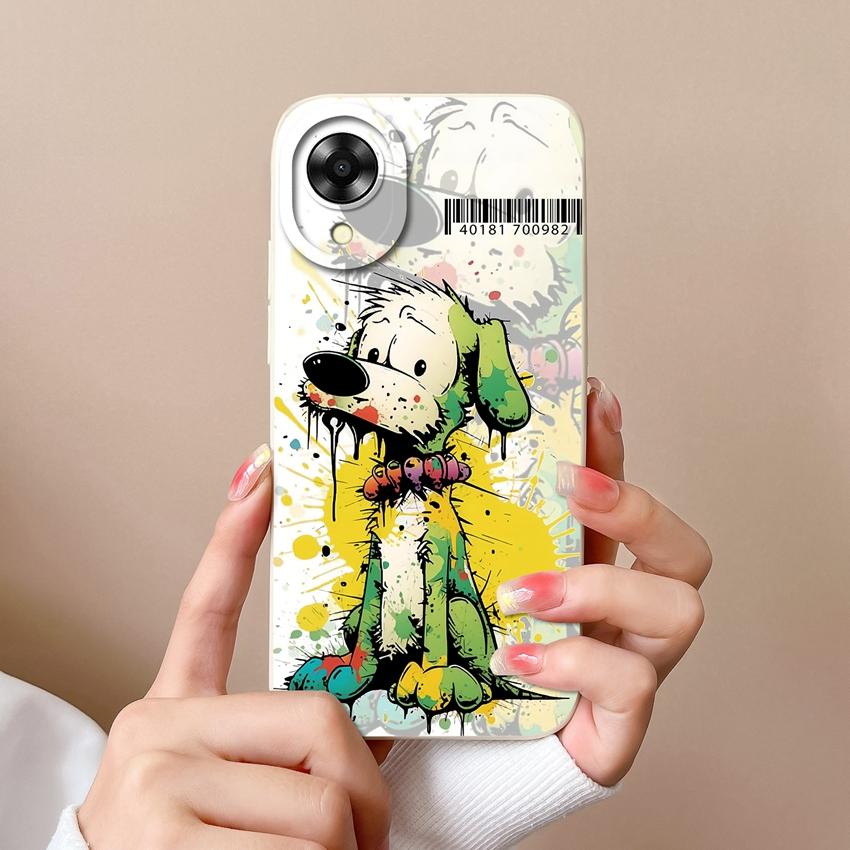 For Oppo A17k A16k A17 A16 A15 A12 A31 A33 A35 A36 A37 A52 A53s A54 A55 Phone Case Playful Boy Girl Pattern Fashion Shell For Oppo Silicone Back Cover
