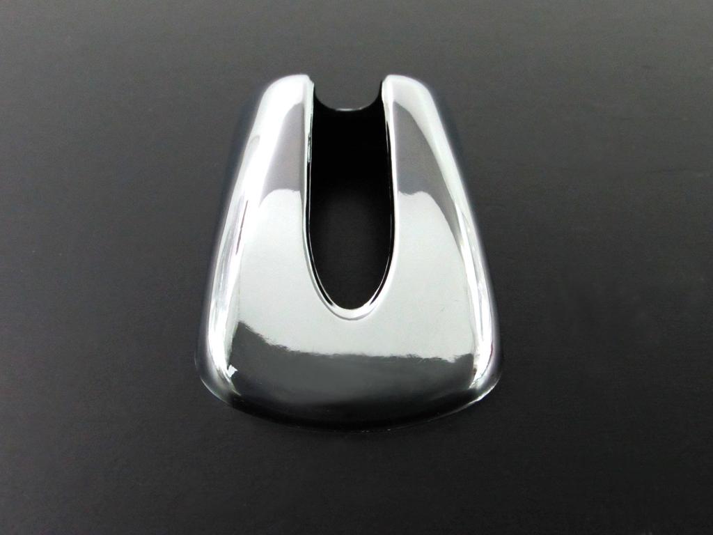 BRIGHTZ Chrome Antenna Cover for the Tanto Custom LA Part Number 22288 Z-Type [ANTENNA-025] LA600S/LA610S (LA600, LA610, A600, A610, 600, 610) -