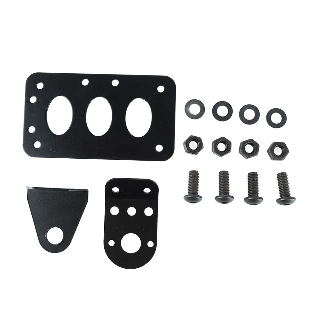 Side Mount License Plate Bracket Iron Construction Retro Number Plate Frame for Motorcycle