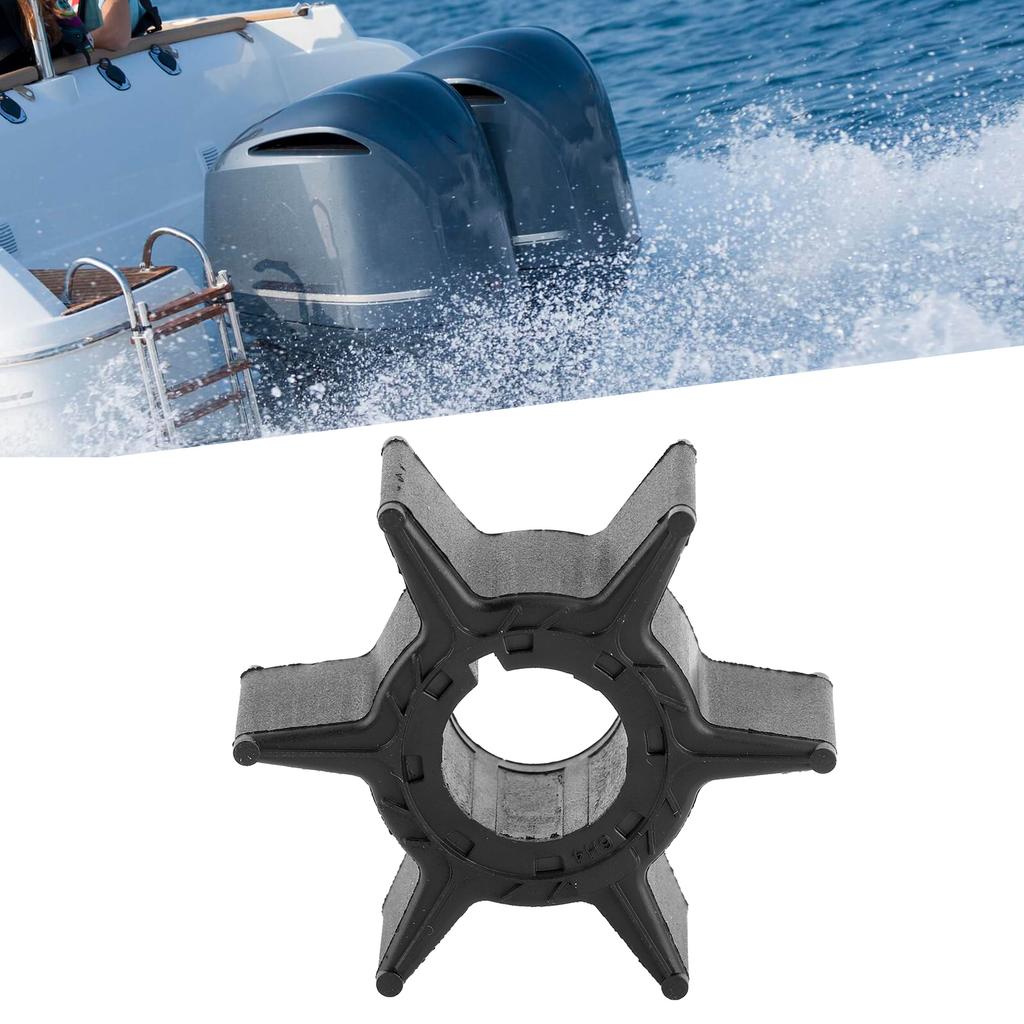 Water Pump Impeller 6H4-44352-02 Replacement Fit for Yamaha 30/40/50HP 2-Stroke 4-Stroke