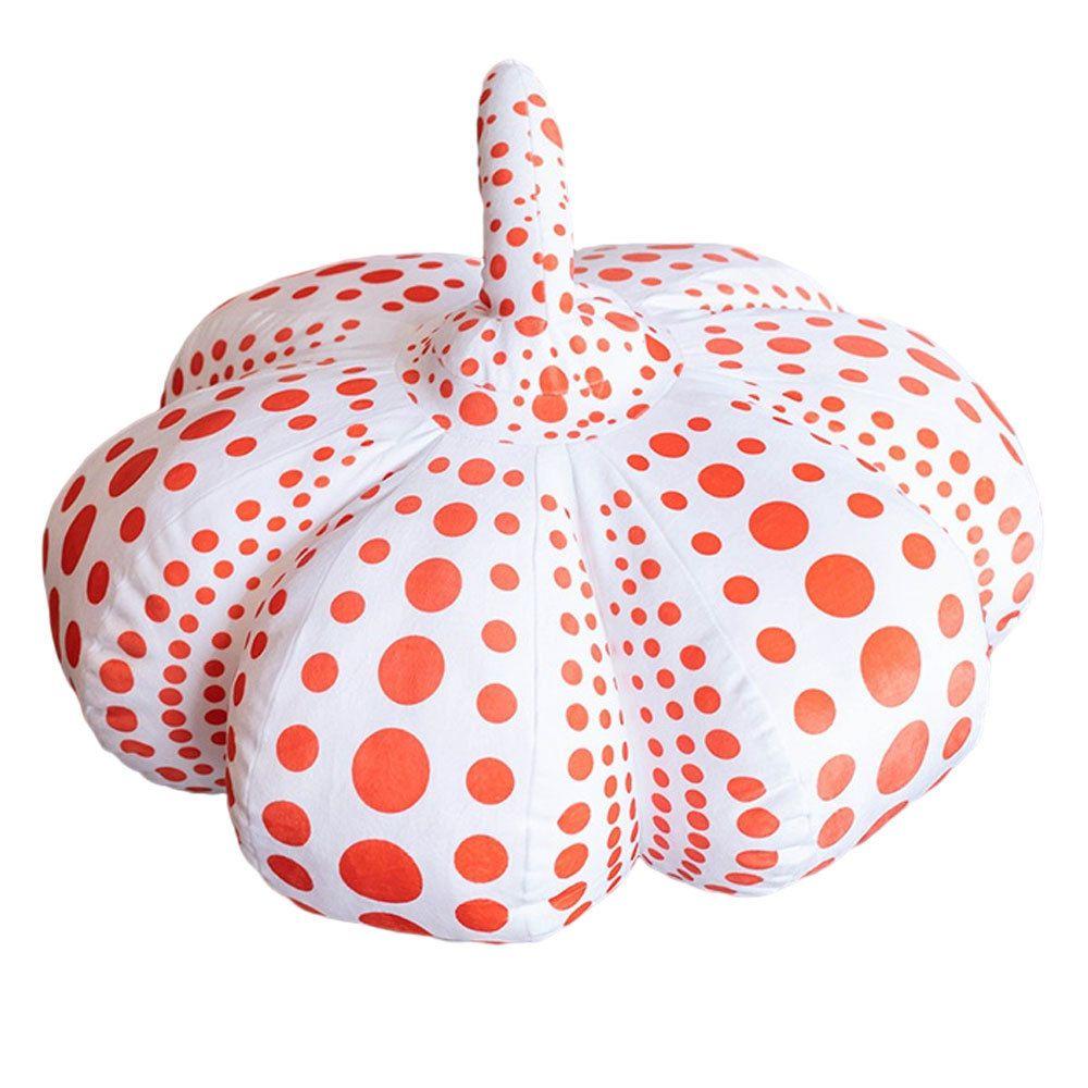 Halloween Wave Point Pumpkin Cushion Pillow Super Soft Plush Toy For Kids And Adults