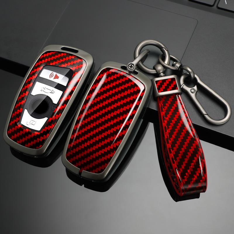 Alloy Car Remote Key Case Cover Protect Shell Bag For BMW 3 4 5 Series 320i 530i 550i F20 F21 F30 F31 F25 F01 F02 X1 X3 X4 X5 X6
