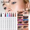 Ensemble de 6 Eye-liners Liquides Colorés, Stylo Eye-liner Mat & Imperméable Longue Tenue, Kit de Maquillage pour Yeux Arc-en-ciel Haute Pigmentation Anti-bavures, 4 Options d'Ensembles