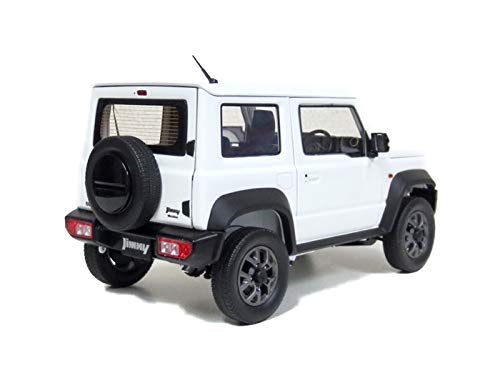 Suzuki Jimny (JB74) Superior White (26U) RHD 1/18 Scale Model 18B0014