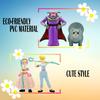 Set of 36 Anime Character Figurines, Multicolor Collection, 5cm Height, Desktop Decorations