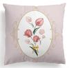 European-style Flower Pillowcase, Retro American Rose Flower Printed Pillow and Cushion Cover